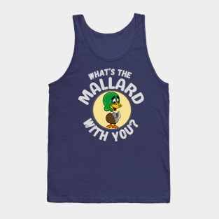 Funny Mallard Duck Bird cartoon Frit-Tees Tank Top